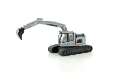 MiNis LC4264 - N Liebherr Compact Bagger Kette Silber mit Tieflöffel
